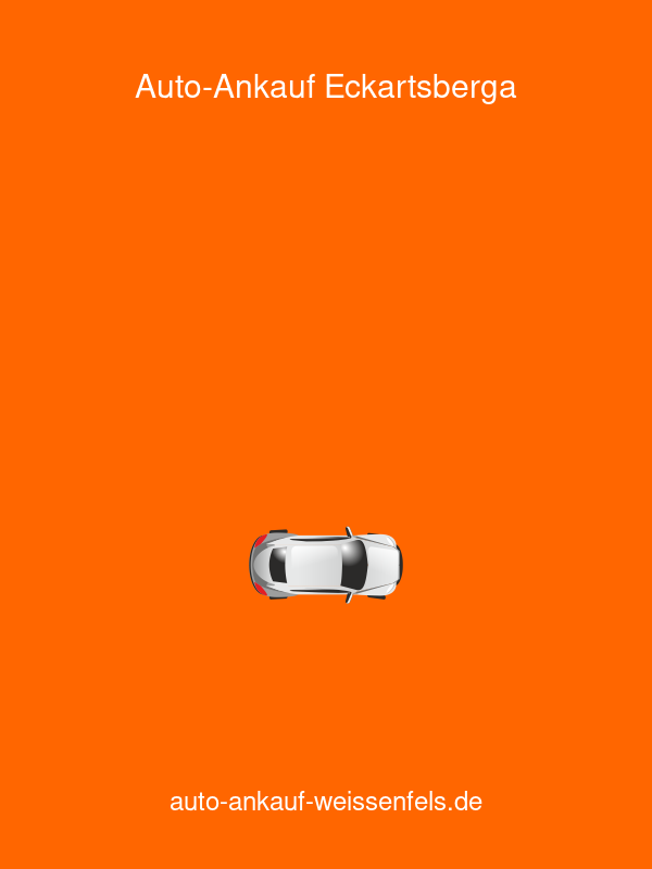 Auto-Ankauf Weißenfels