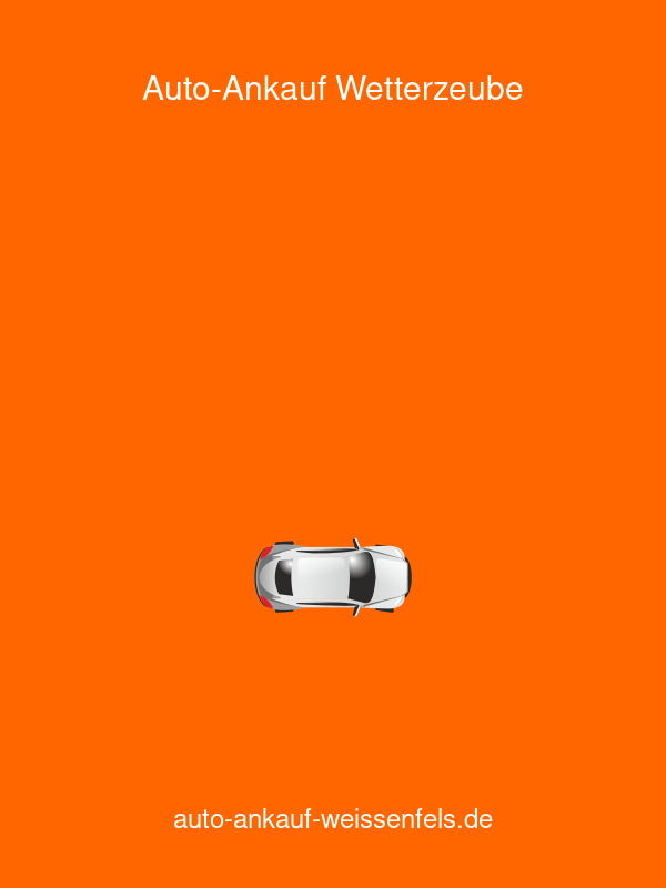 Auto-Ankauf Weißenfels