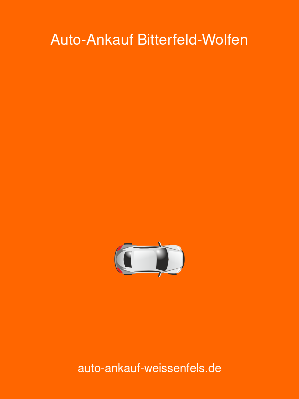 Auto-Ankauf Weißenfels