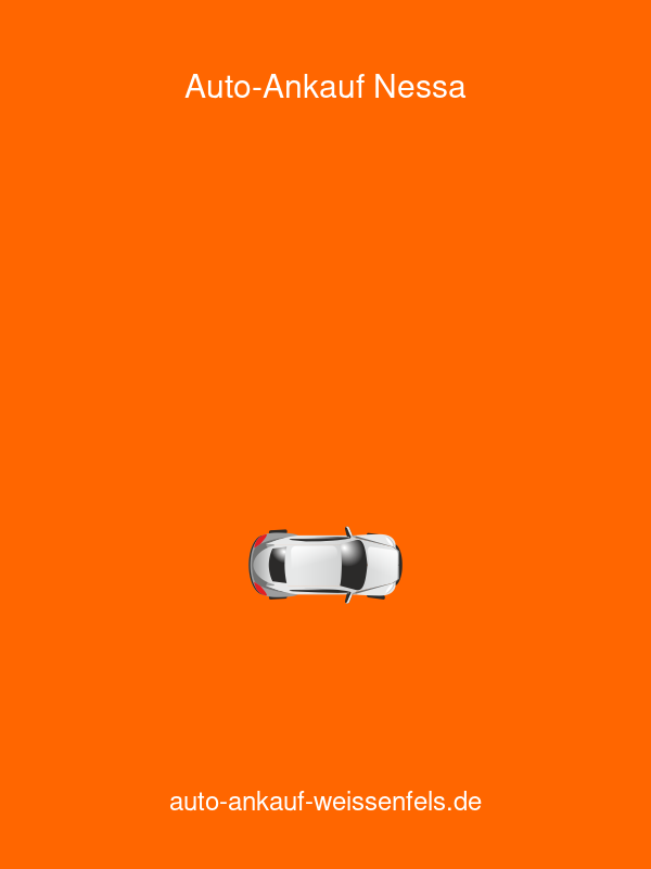 Auto-Ankauf Weißenfels