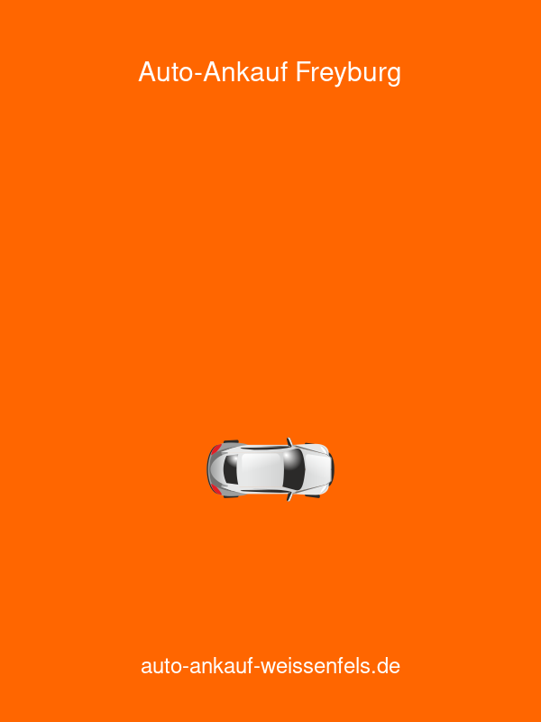 Auto-Ankauf Weißenfels