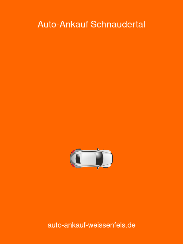 Auto-Ankauf Weißenfels