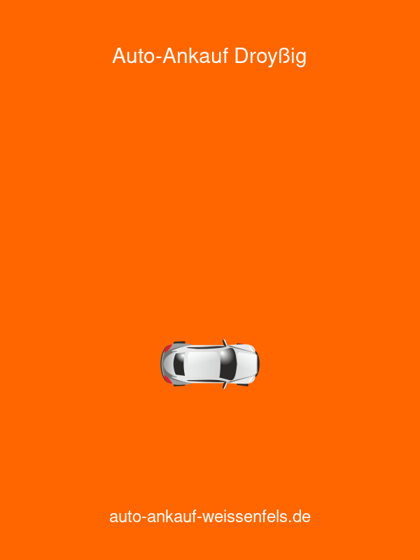 Auto-Ankauf Weißenfels