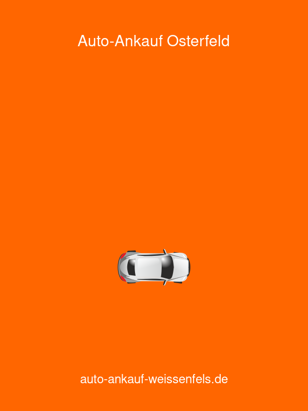 Auto-Ankauf Weißenfels