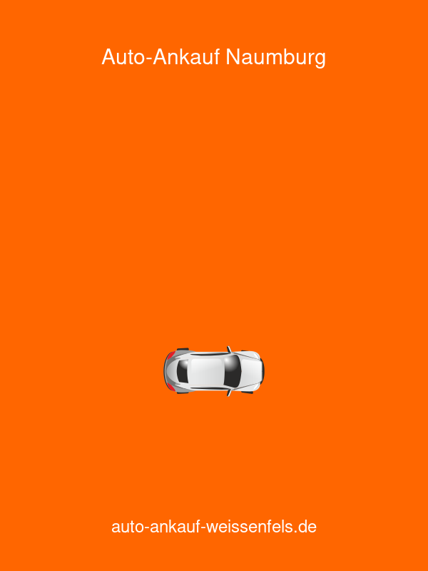 Auto-Ankauf Weißenfels