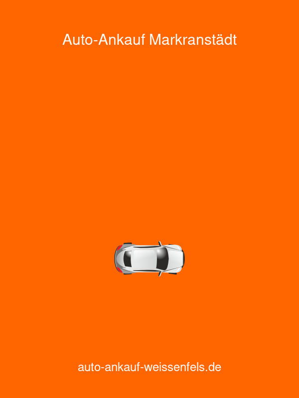 Auto-Ankauf Weißenfels