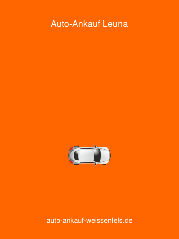 Auto-Ankauf Weißenfels