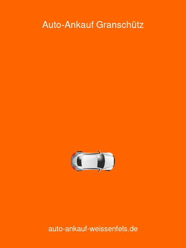 Auto-Ankauf Weißenfels