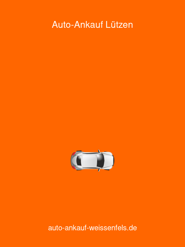 Auto-Ankauf Weißenfels